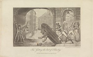 Tom Får det beste av en Charley av George Cruikshank