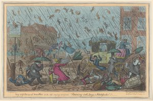 Veldig ubehagelig vær av George Cruikshank