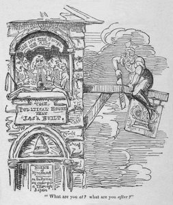 Hva er du på Hva er du ute etter, c1820. av George Cruikshank