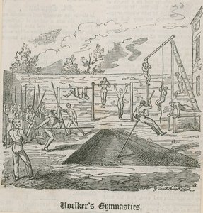 Woelkers Gymnastikk av George Cruikshank