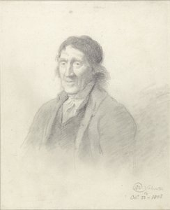 Portrait of a Man, 1805 (grafitt med blekk på papir)