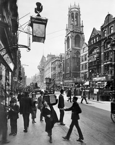 Fleet Street vestover, City of London, 1920-tallet