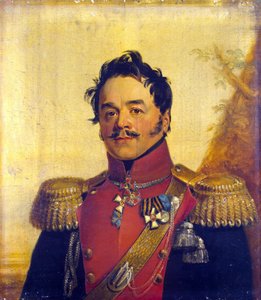 Portrett av grev Nikolai Grigoryevich Shcherbatov (1777-1845) - George Dawe (1781-1829). Olje på lerret, før 1825. Mål : 70x62,5 cm. State Eremitage, St. Petersburg av George Dawe