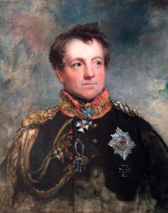Portrett av feltmarskalk August Neidhart, greve av Gneisenau, prøyssisk soldat, 1818.
