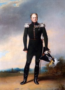 Portrett av tsar Alexander I av Russland, 1825.