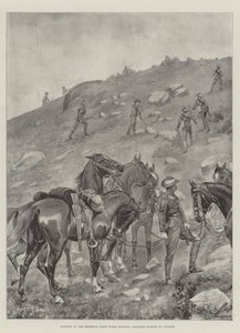 Trooper of the Imperial Light Horse holder ladere under et angrep