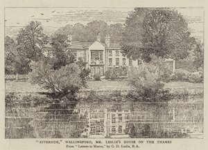 Riverside, Wallingford, Mr Leslie's House på Themsen