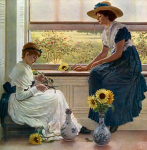 Sol og måneblomster, 1890, 1912.