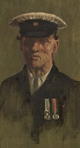Portrett av G. Marshman, 62., ca. 1920 (olje på panel) av George Edmund Butler