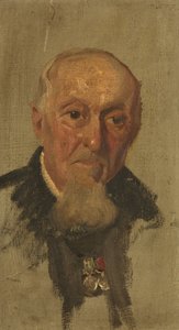 Portrett av J. Ashton, 4th Ft, ca. 1920 (olje på panel)