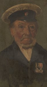 Portrett av J. Room av George Edmund Butler