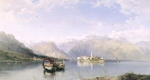 Isola Pescatori fra Isola Bella ved Lago Maggiore