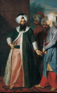 Mustapha Aga og hans følge, 1730-årene