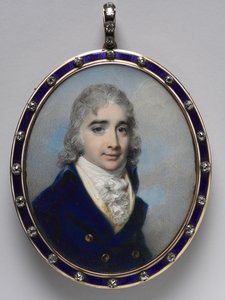 Portrett av en mann, ca. 1800. av George Engleheart