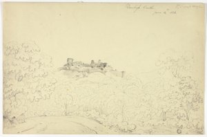 Denbigh Castle fra Segroyt Dingle