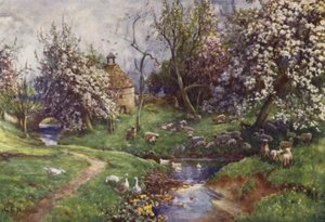 En Cotswold frukthage av George Franck Nicholls