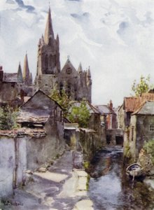 Truro (farge litho) av George Franck Nicholls