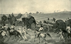 The Advance of the Siege Train to Delhi, 1857, 1901.