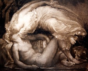 Endymion, gravert av Frank Short av George Frederick (after) Watts