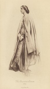 Virginia, grevinne Somers (litho) av George Frederick (after) Watts