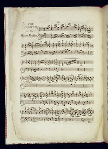 Mu.Ms.447.p2 Side 1 av The Water Music