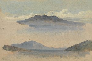 Isle of Kos (olje på papir) av George Frederick Watts