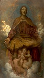 Kristendommens ånd, 1872-75 av George Frederick Watts