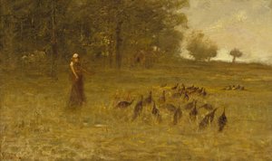 Pike med kalkuner, 1883-84