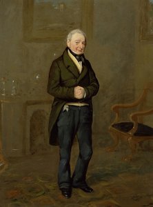 Portrait of a Household Steward of Bramham Park, Yorkshire, identifisert som John Pollock (1769-1837), ca. 1822 (olje på lerret) av George Garrard