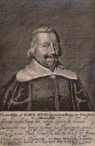 John Pym , engelsk parlamentarisk politiker, c1644 1894 av George Glover