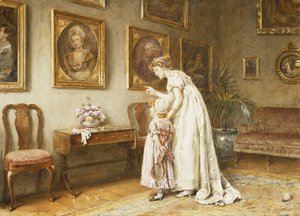 En liten familiehistorie, av George Goodwin Kilburne
