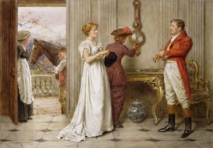 En sørlig vind og en overskyet himmel, av George Goodwin Kilburne