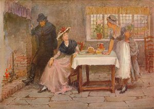 Langham Sketch: Shelter, c1885 av George Goodwin Kilburne