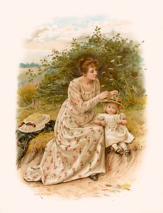 Tennysons Dora av George Goodwin Kilburne