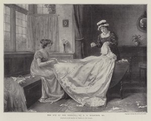 Bryllupsaften av George Goodwin Kilburne