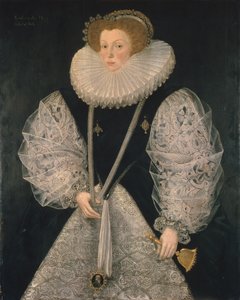 Mary Cornwallis, ca. 1580-85 (olje på panel)