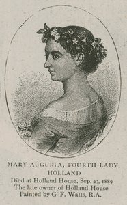 Mary Augusta, fjerde Lady Holland av George Hawkins