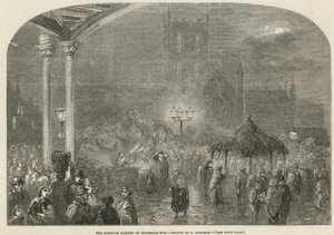 Borough Market, London, på julaften
