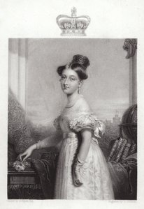 Dronning Victoria i en alder av 18