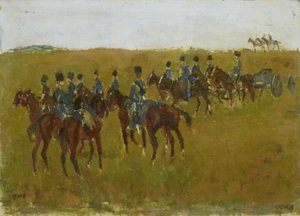 Artilleri på manøver av George Hendrik Breitner