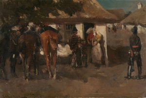 Billettering av troppene av George Hendrik Breitner
