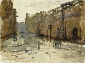 Jobben i Rotterdam av George Hendrik Breitner