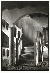 Hallen til Inter Quercus-huset i Aerdenhout, under bygging av George Hendrik Breitner