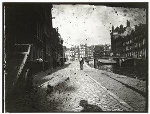 Utsikt over Looiersgracht i Amsterdam av George Hendrik Breitner