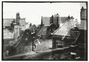 Utsikt over hustakene i Amsterdam av George Hendrik Breitner
