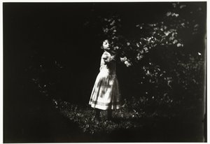 Portrett av en jente i en hage av George Hendrik Breitner