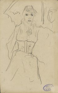 stående kvinne av George Hendrik Breitner