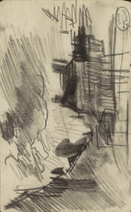 Bybilde, muligens i Amsterdam av George Hendrik Breitner