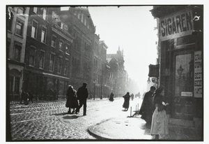 Gateutsikt i Rotterdam av George Hendrik Breitner