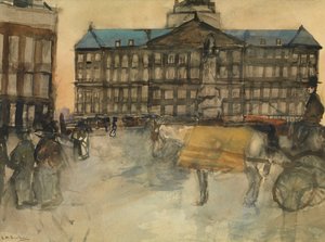 Rådhuset i Amsterdam av George Hendrik Breitner